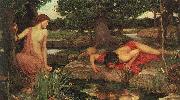 John William Waterhouse Echo and Narcissus. painting